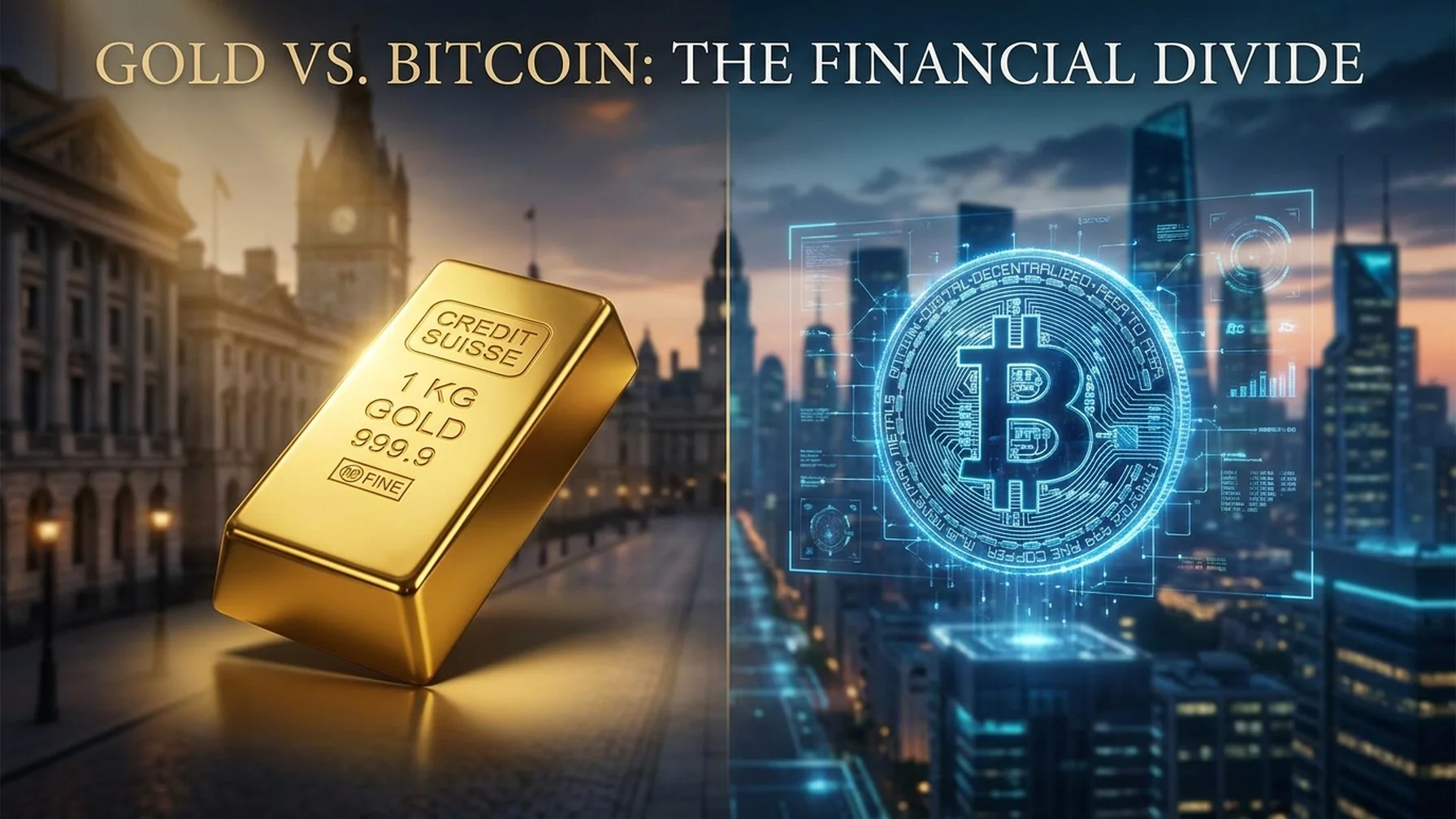 Why the Gold vs Bitcoin Debate Captures Global Attention